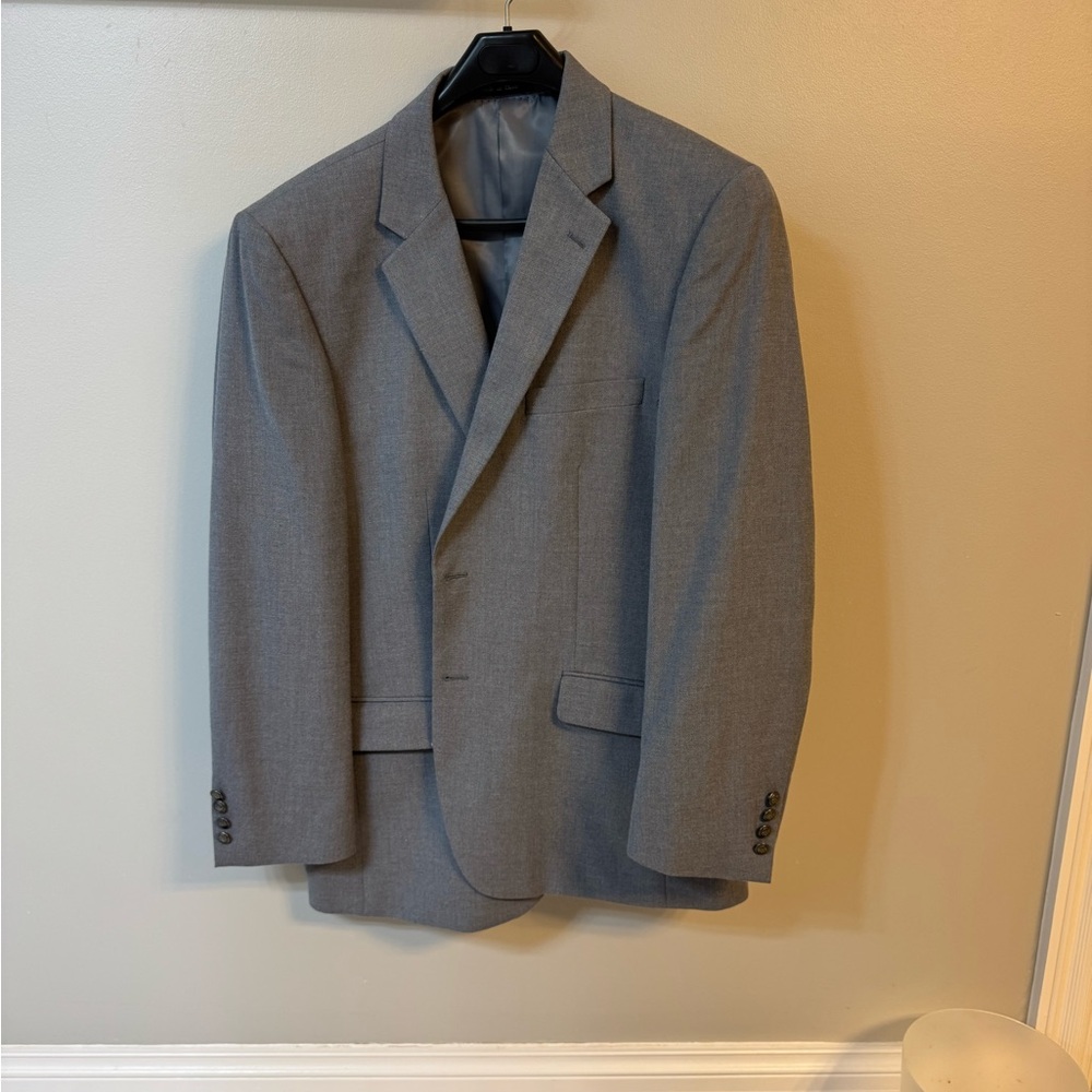 Alan Flusser Charcoal Gray Blazer